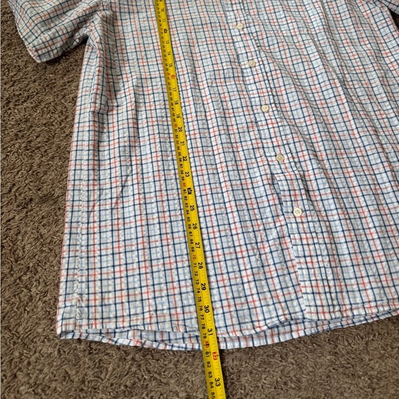 LL Bean Slightly Fitted Men Button Up Shirt Size Large Tall EUC - Picture 2 of 4